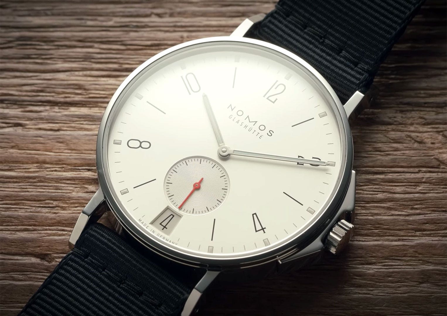 Just like A. Lange & Söhne and Glashütte Original, Nomos is a brand from a small town in Germany called Glashütte