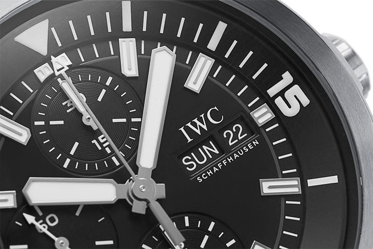 Aquatimer Chronograph dial